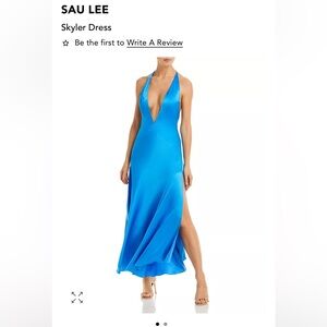 Sau Lee Azure Skyler Dress Size 0 NWT